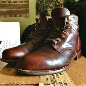Wolverine 1000 Mile Cordovan Boots 9
